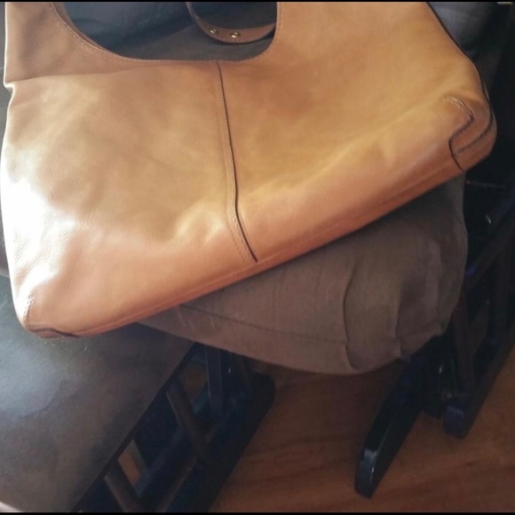 Coach tan leather shoulder bag - Picture 4 of 6